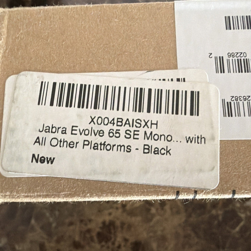 Jabra Evolve 65 SE Mono Wireless Headset with Bluetooth and Noise Cancelling Mic-Jabra Evolve 65 SE Mono Wireless Headset with Bluetooth and Noise Cancelling Mic