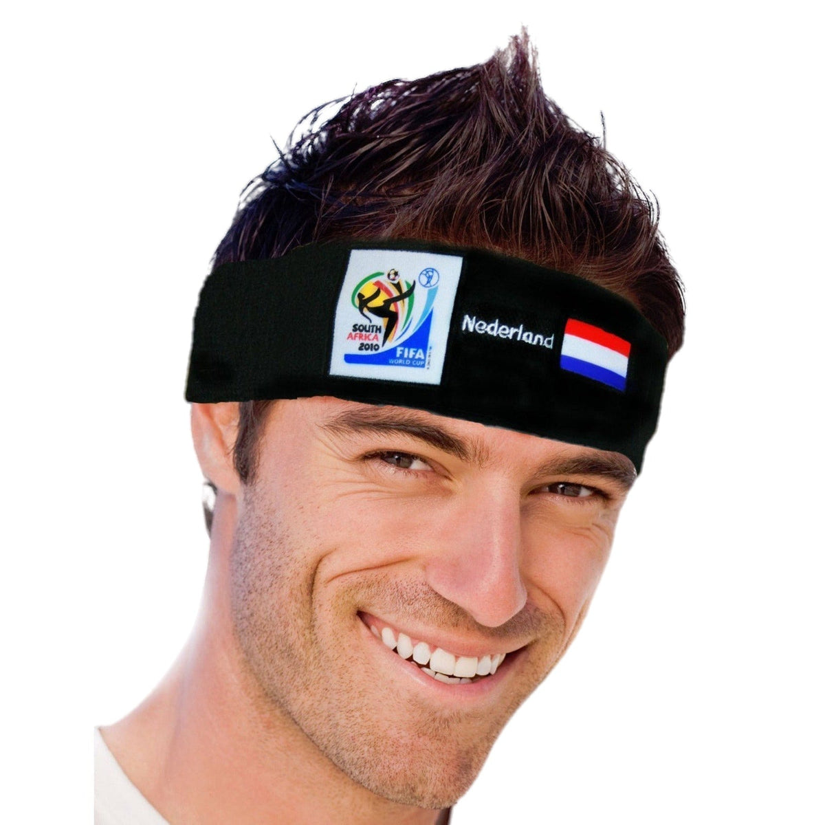 Holland World Cup Soccer Headband – Official FIFA Licensed Retro Fan Gear-Holland World Cup Soccer Headband – Official FIFA Licensed Retro Fan Gear