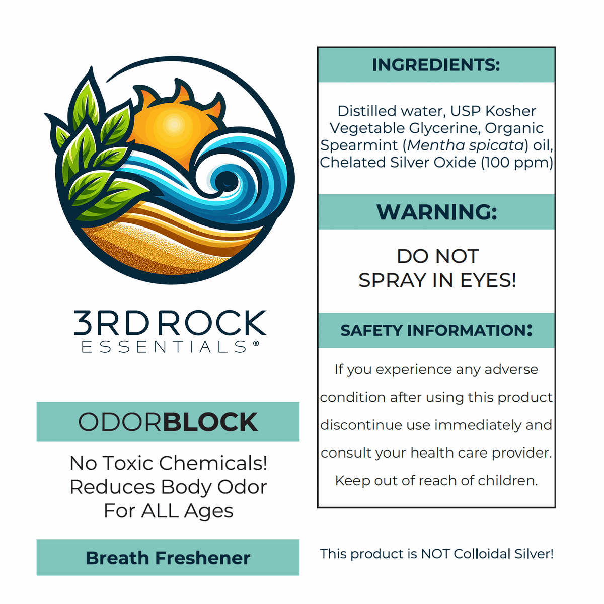ODORBlock Breath Freshener Spray-ODORBlock Breath Freshener Spray