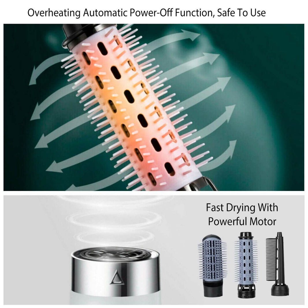 3-in-1 Hot Air Brush One-Step Hair Dryer Comb-3-in-1 Hot Air Brush One-Step Hair Dryer Comb