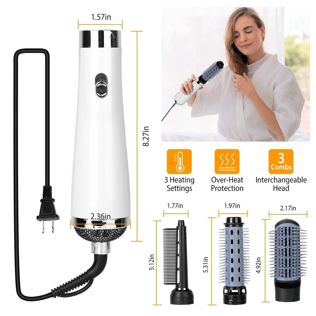 3-in-1 Hot Air Brush One-Step Hair Dryer Comb-3-in-1 Hot Air Brush One-Step Hair Dryer Comb
