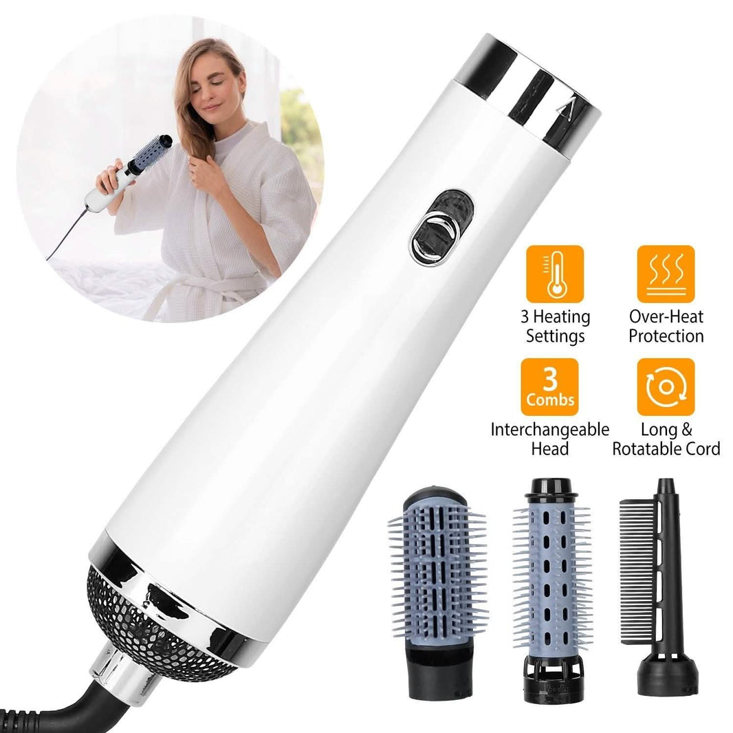 3-in-1 Hot Air Brush One-Step Hair Dryer Comb-3-in-1 Hot Air Brush One-Step Hair Dryer Comb