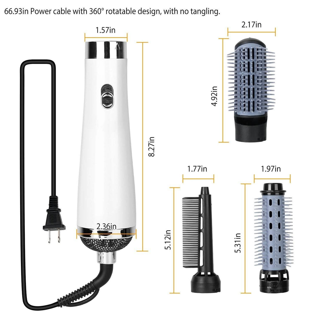 3-in-1 Hot Air Brush One-Step Hair Dryer Comb-3-in-1 Hot Air Brush One-Step Hair Dryer Comb