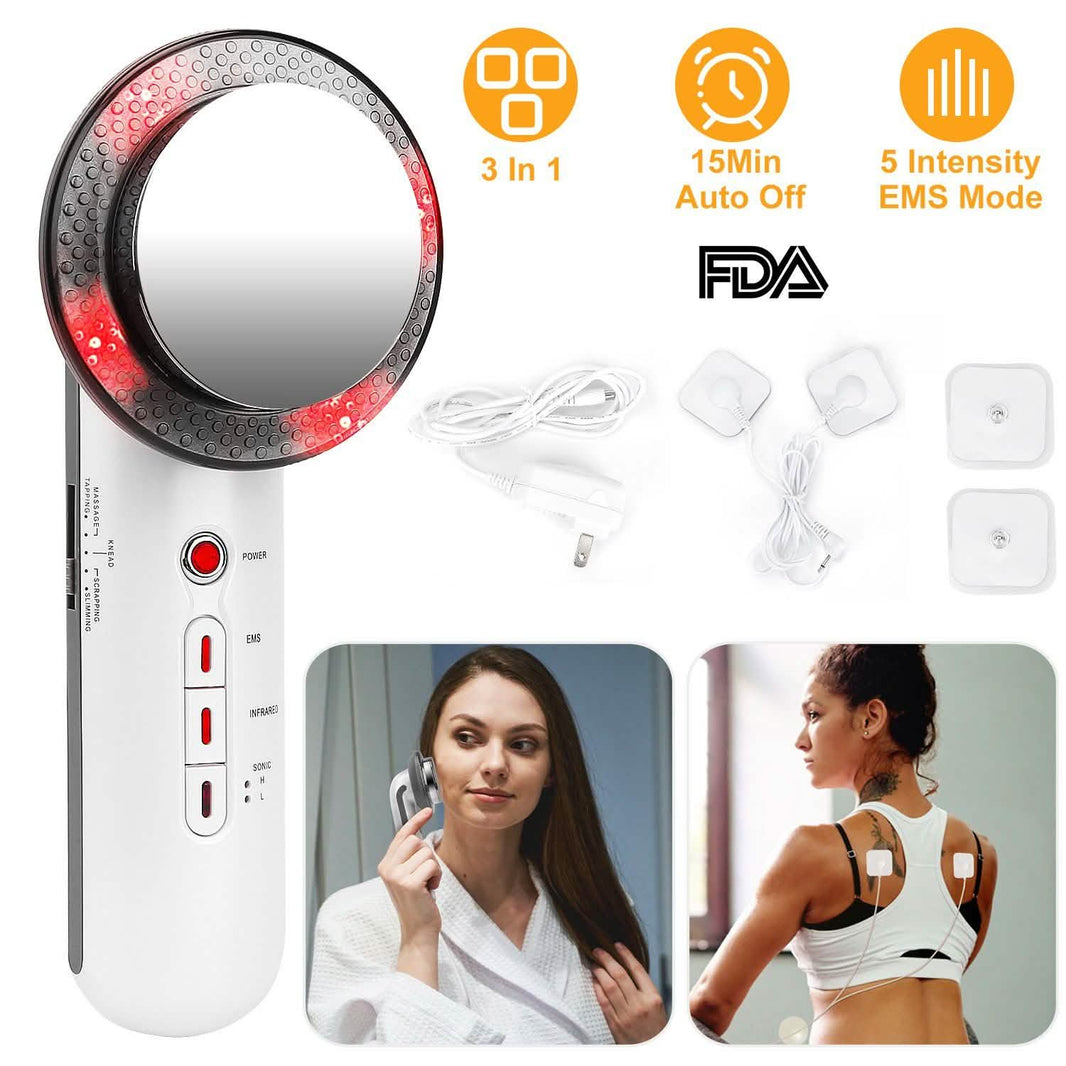 3-in-1 Multifunctional EMS Infrared Massager Fat Remover-3-in-1 Multifunctional EMS Infrared Massager Fat Remover