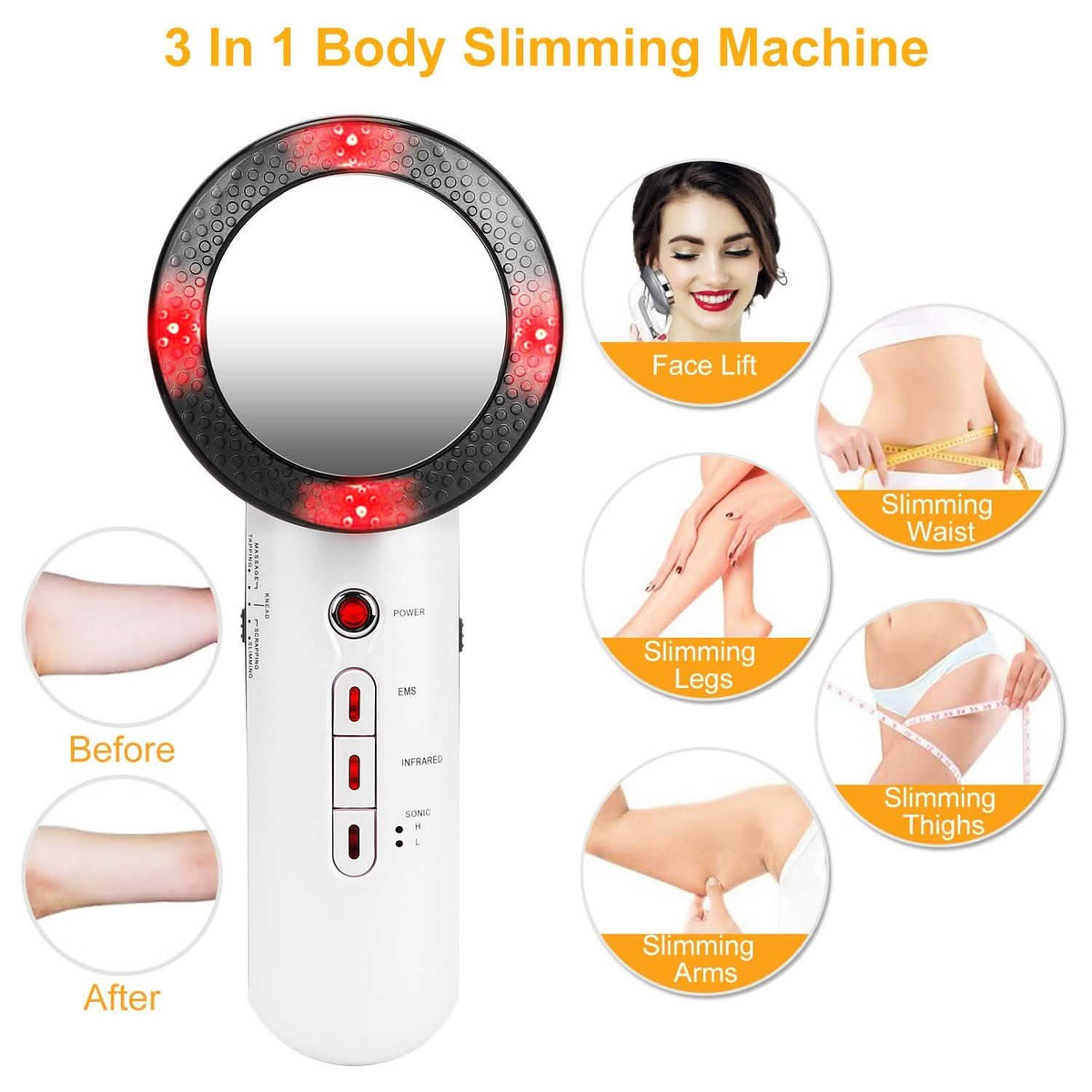 3-in-1 Multifunctional EMS Infrared Massager Fat Remover-3-in-1 Multifunctional EMS Infrared Massager Fat Remover