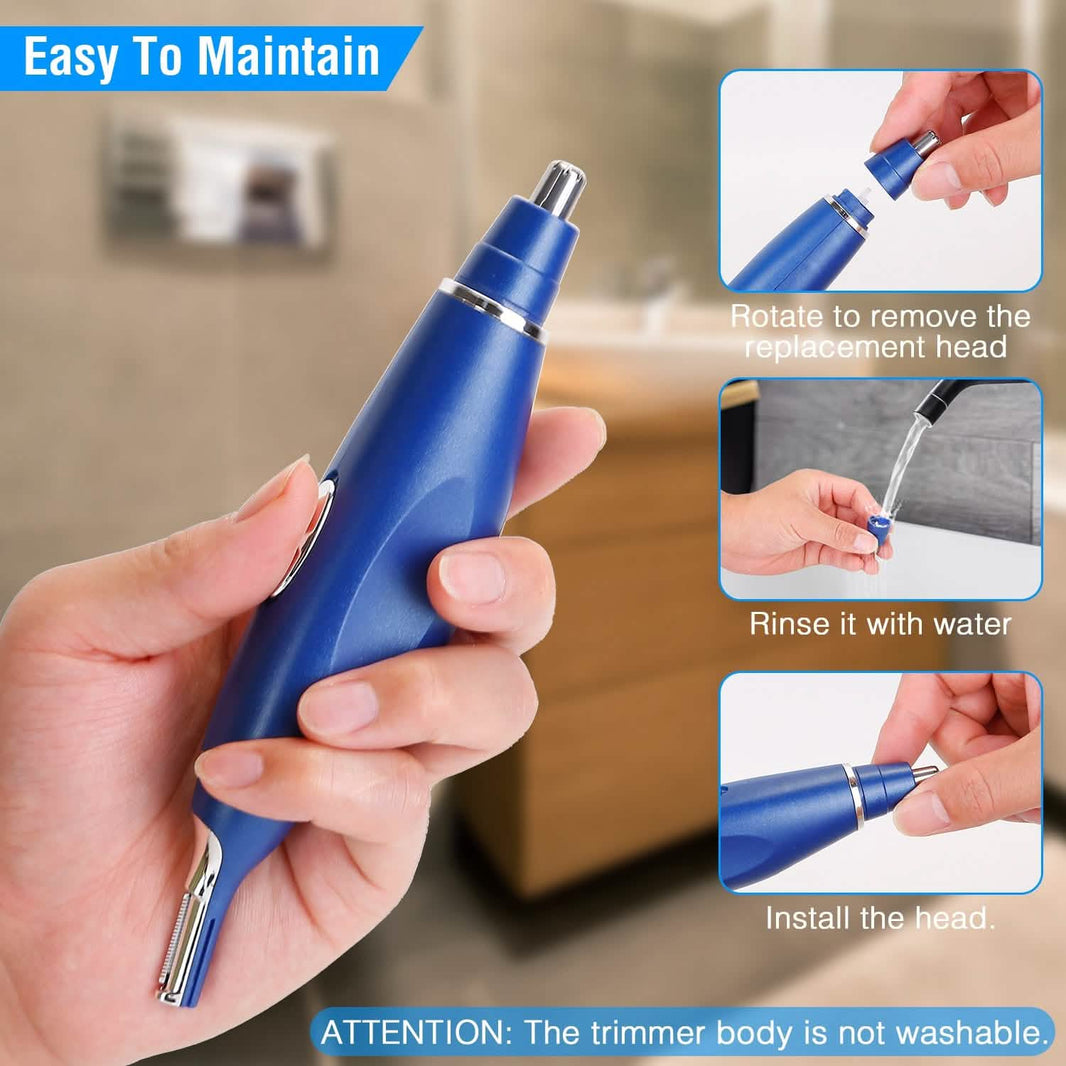 3-in-1 Nose Hair Eyebrow Beard Trimmer-3-in-1 Nose Hair Eyebrow Beard Trimmer