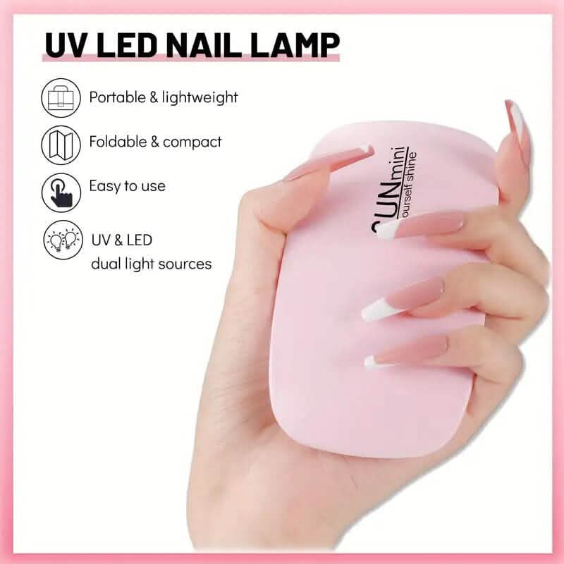 3 LED Mini UV/LED Nail Dryer-3 LED Mini UV/LED Nail Dryer