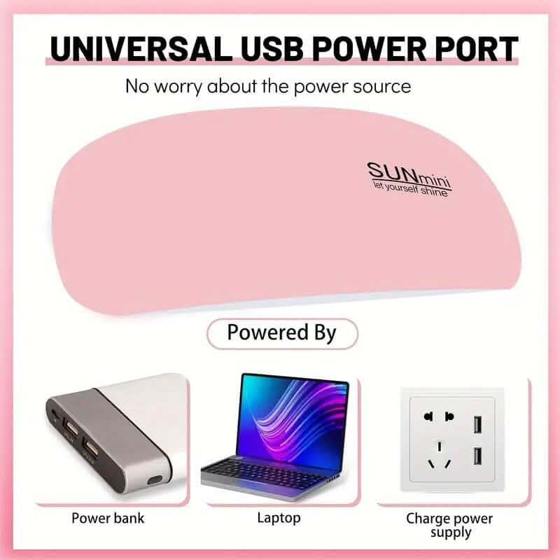 3 LED Mini UV/LED Nail Dryer-3 LED Mini UV/LED Nail Dryer