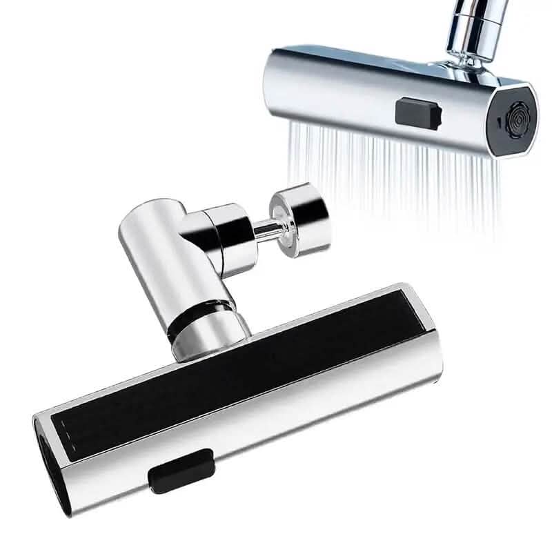 3-Mode Leakproof Sink Faucet Adapter - Durable Copper Construction for Kitchen and Bathroom-3-Mode Leakproof Sink Faucet Adapter - Durable Copper Construction for Kitchen and Bathroom