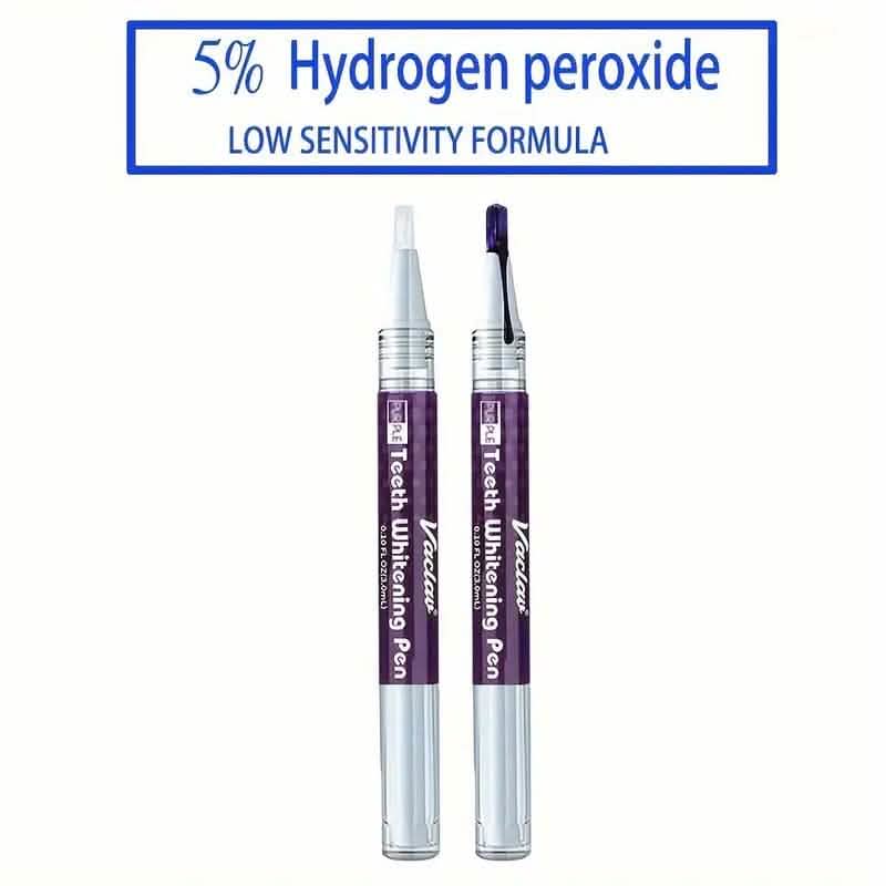 3-Pack: 3ml/0.1fl oz Mint Flavor Purple Teeth Whitening Gel Pen-3-Pack: 3ml/0.1fl oz Mint Flavor Purple Teeth Whitening Gel Pen