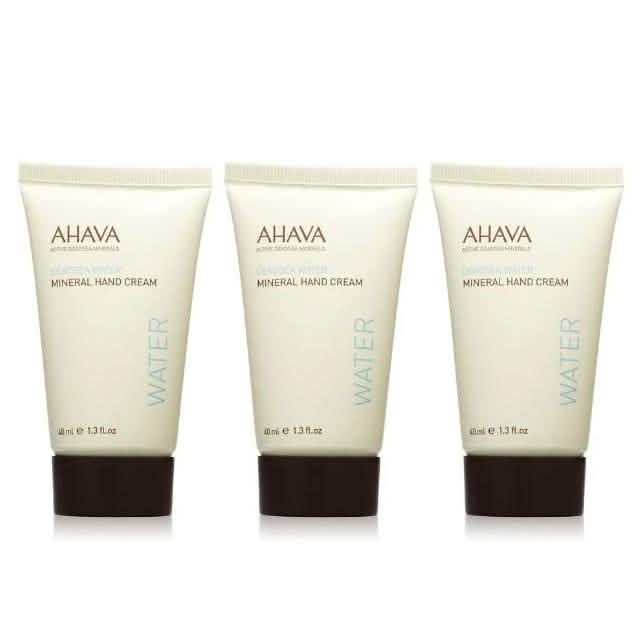 3-Pack: Ahava Dead Sea Mineral Hand Cream-3-Pack: Ahava Dead Sea Mineral Hand Cream