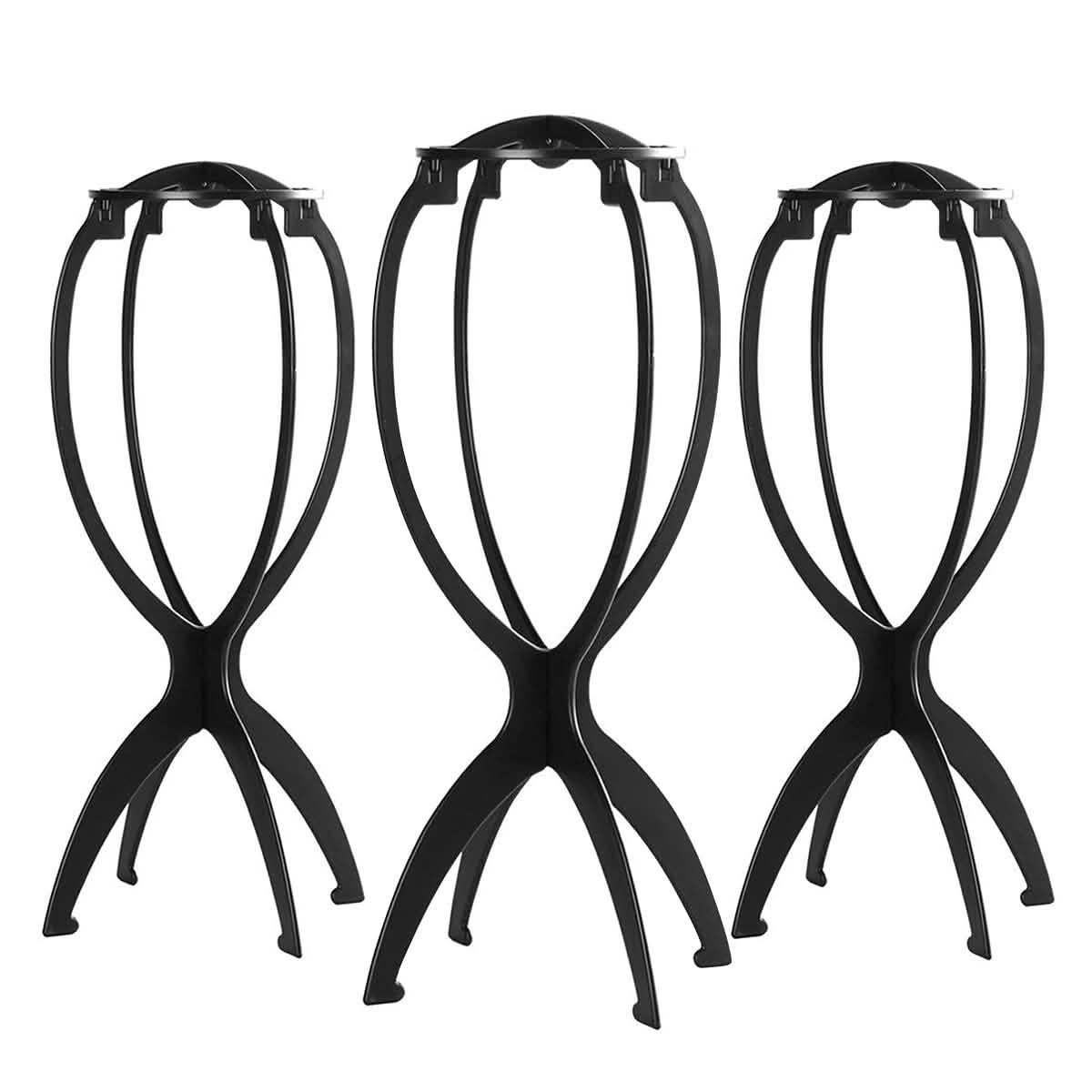 3-Pack: Dreamlover Wig Head Stands for Wigs-3-Pack: Dreamlover Wig Head Stands for Wigs