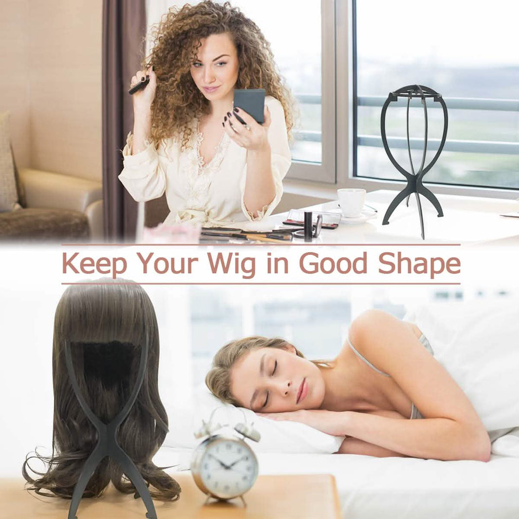 3-Pack: Dreamlover Wig Head Stands for Wigs-3-Pack: Dreamlover Wig Head Stands for Wigs
