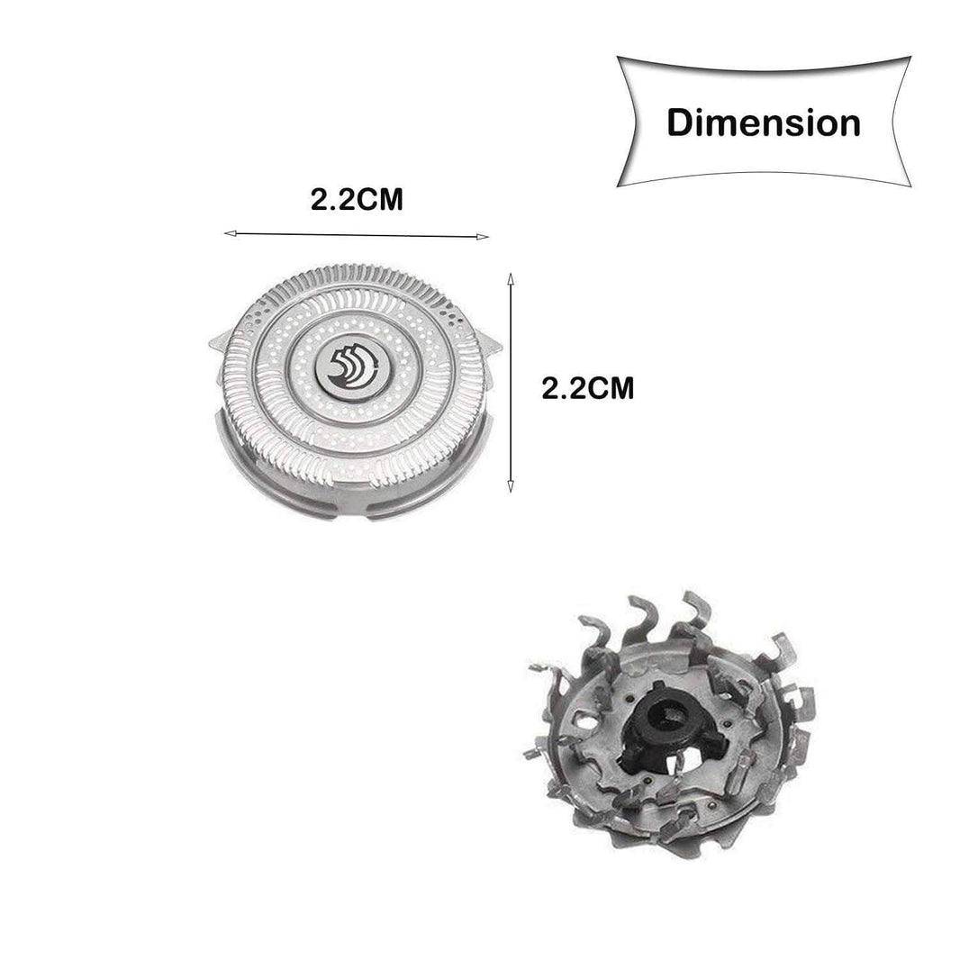3-Pack: HQ9 Shaver Heads Blades Cutter Replacement for Philips Norelco Speed-3-Pack: HQ9 Shaver Heads Blades Cutter Replacement for Philips Norelco Speed