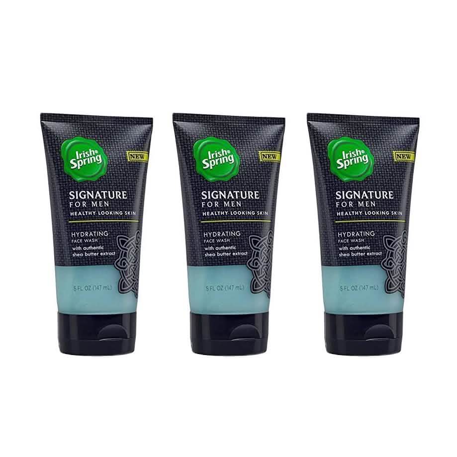3-Pack: Irish Spring Signature for Men Hydrating Face Wash-3-Pack: Irish Spring Signature for Men Hydrating Face Wash