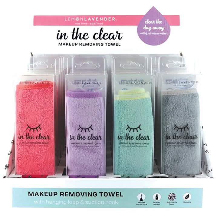 3-Pack: Lemon Lavender Makeup Removing Towels-3-Pack: Lemon Lavender Makeup Removing Towels