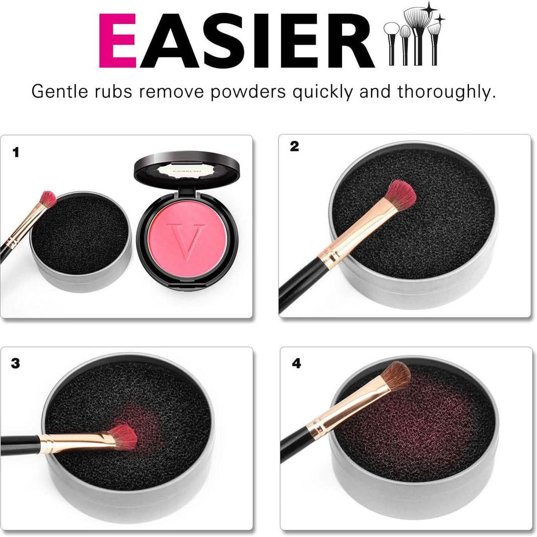 3-Pack: Luxspire Makeup Brush Cleaner Quick Wash Sponge Remover Color-3-Pack: Luxspire Makeup Brush Cleaner Quick Wash Sponge Remover Color