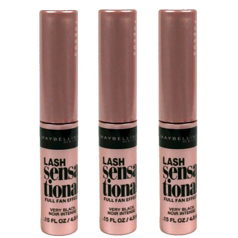 3-Pack: Maybelline Lash Sensational Intense Mini Mascara-3-Pack: Maybelline Lash Sensational Intense Mini Mascara