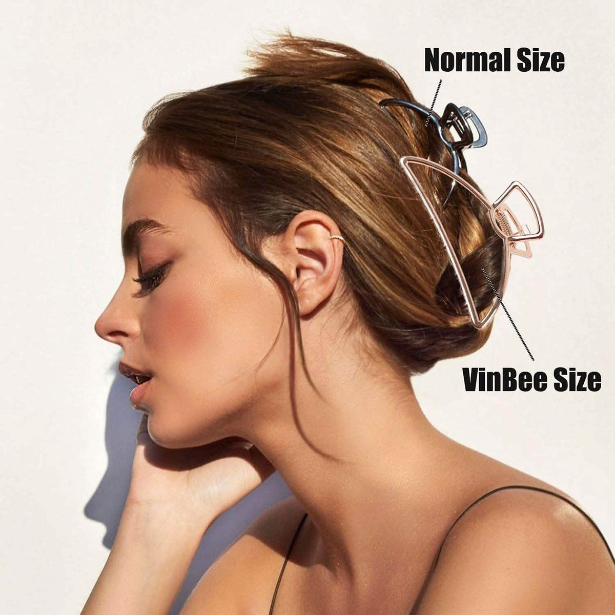 3-Pack: Metal Hair Clips-3-Pack: Metal Hair Clips