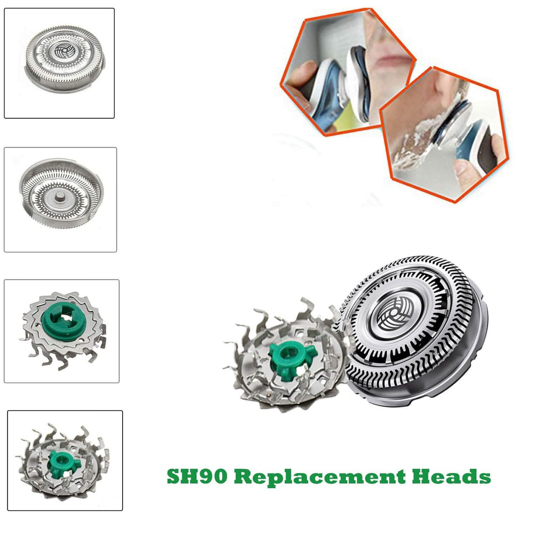 3-Pack: SH90 Replacement Head for Philips Norelco-3-Pack: SH90 Replacement Head for Philips Norelco