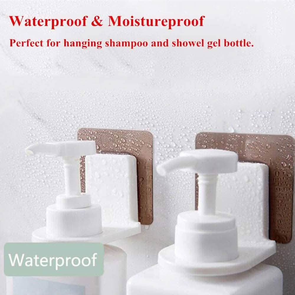 3-Pack: Shower Gel Bottle Rack Hook-3-Pack: Shower Gel Bottle Rack Hook
