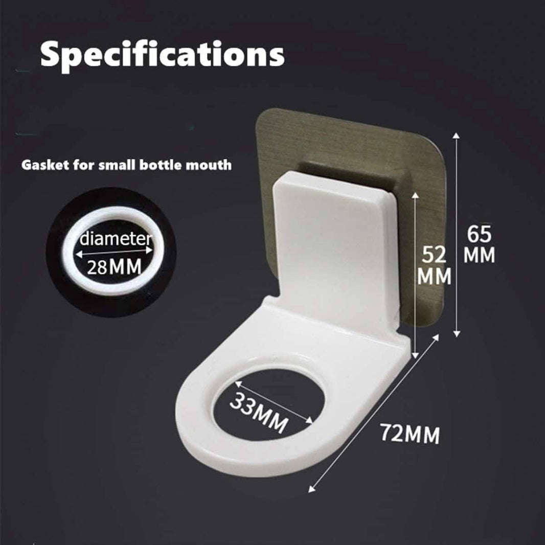 3-Pack: Shower Gel Bottle Rack Hook-3-Pack: Shower Gel Bottle Rack Hook