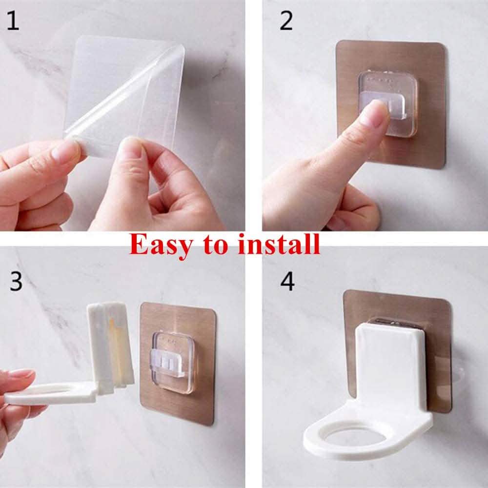 3-Pack: Shower Gel Bottle Rack Hook-3-Pack: Shower Gel Bottle Rack Hook