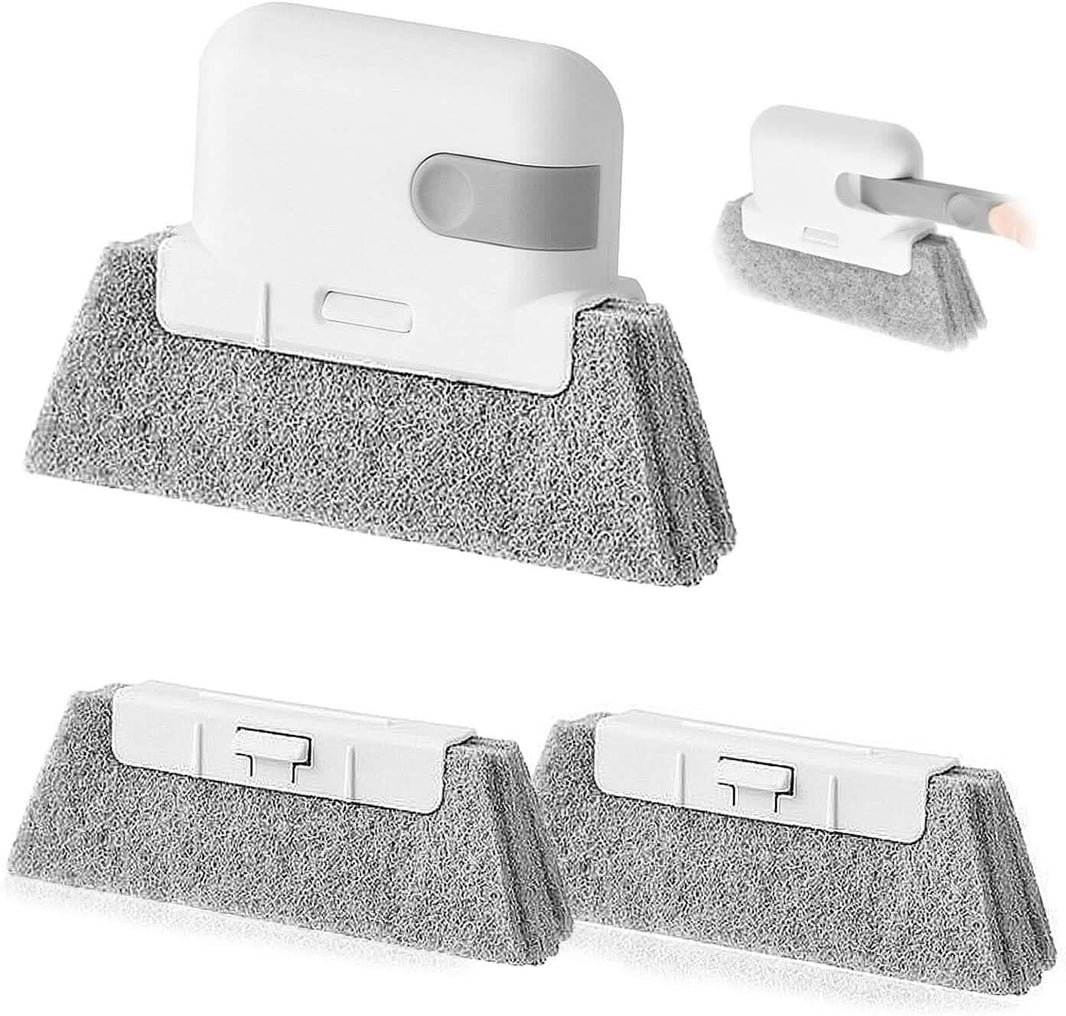 3-Pack: Universal Window And Door Track Cleaning Brush-3-Pack: Universal Window And Door Track Cleaning Brush