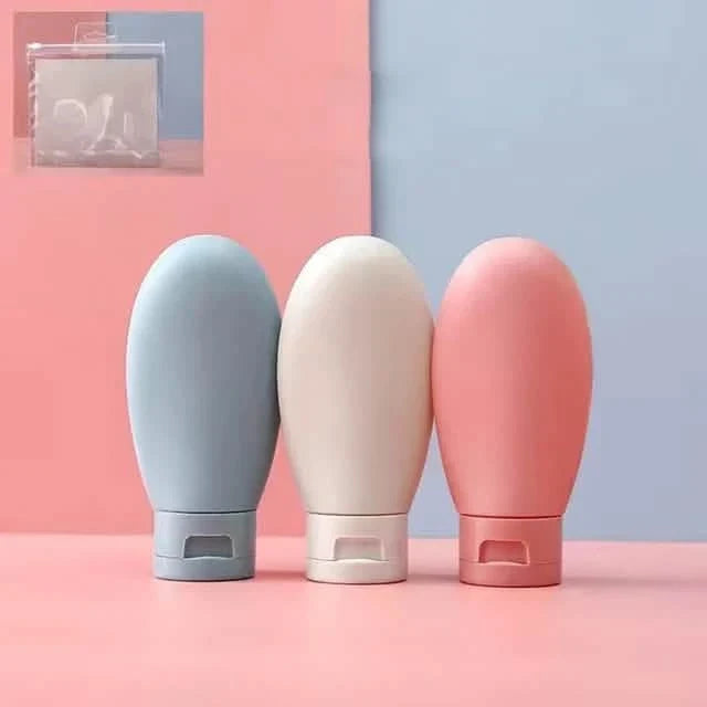 3-Piece: 60ml Leakproof Travel Bottle Set-3-Piece: 60ml Leakproof Travel Bottle Set