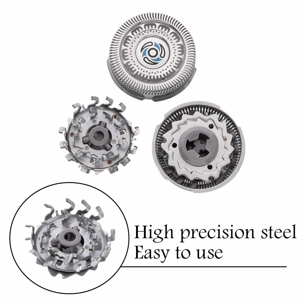 3-Piece: Desfaidy SH70/62 Electronic Shaver Head Cutter Replacement Blades Parts-3-Piece: Desfaidy SH70/62 Electronic Shaver Head Cutter Replacement Blades Parts
