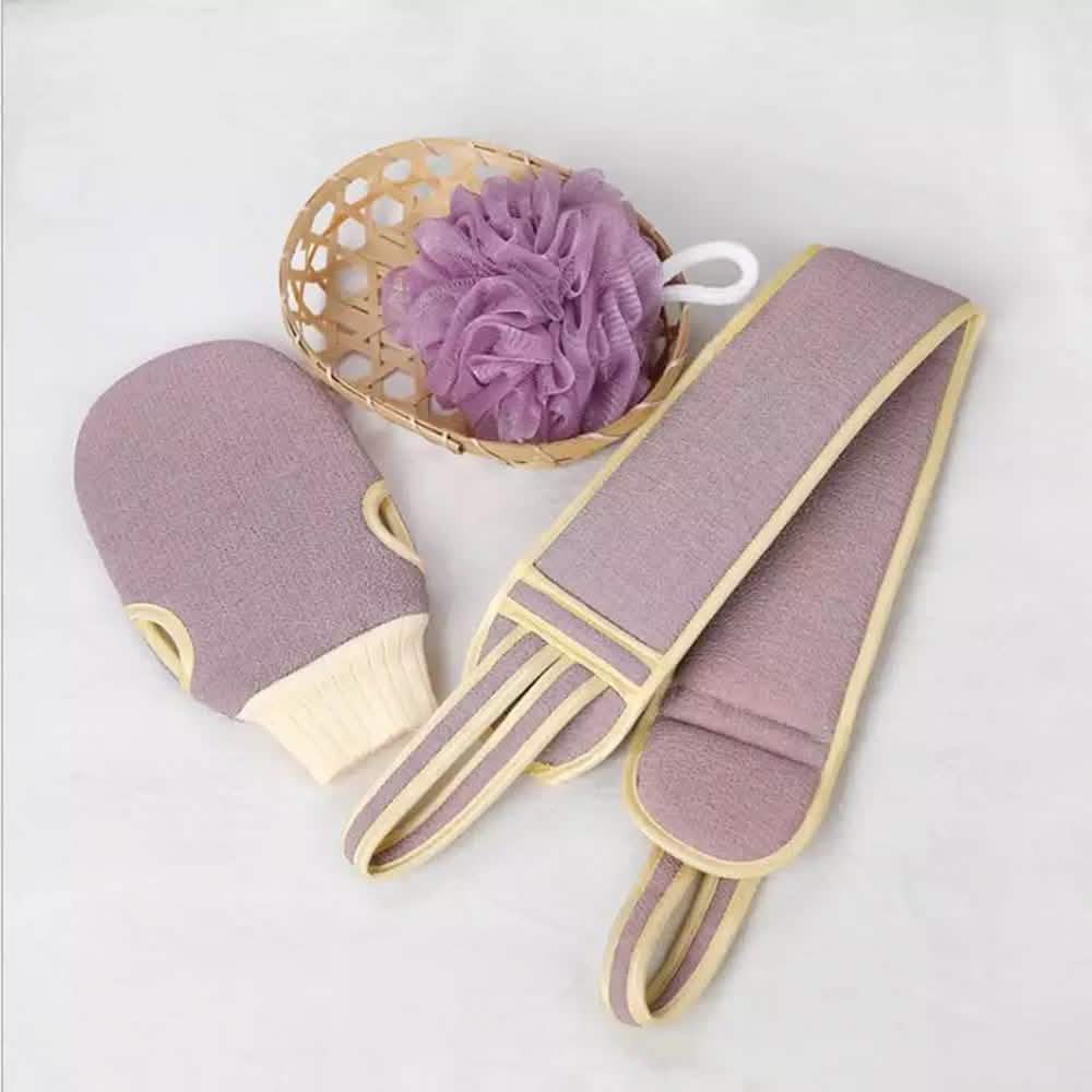 3-Piece: Exfoliating Bath Set-3-Piece: Exfoliating Bath Set