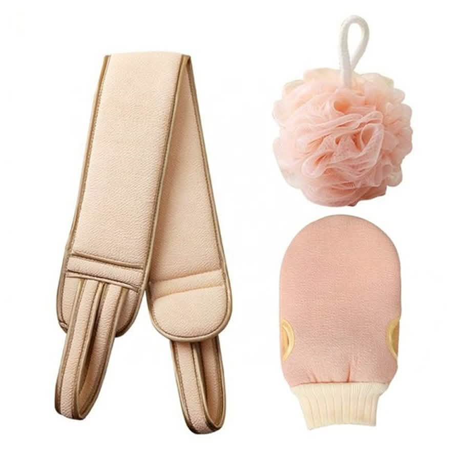 3-Piece: Exfoliating Bath Set-3-Piece: Exfoliating Bath Set