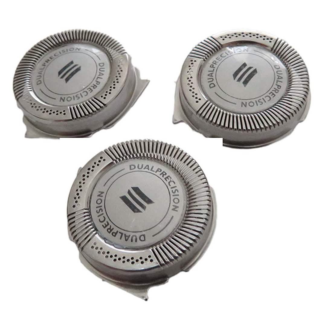 3-Piece: HQ8 Dual Precision Replacement Heads for Philips Norelco Shavers-3-Piece: HQ8 Dual Precision Replacement Heads for Philips Norelco Shavers
