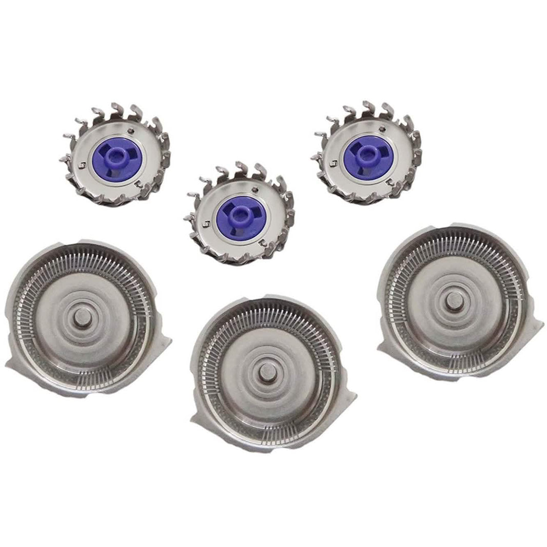 3-Piece: HQ8 Dual Precision Replacement Heads for Philips Norelco Shavers-3-Piece: HQ8 Dual Precision Replacement Heads for Philips Norelco Shavers