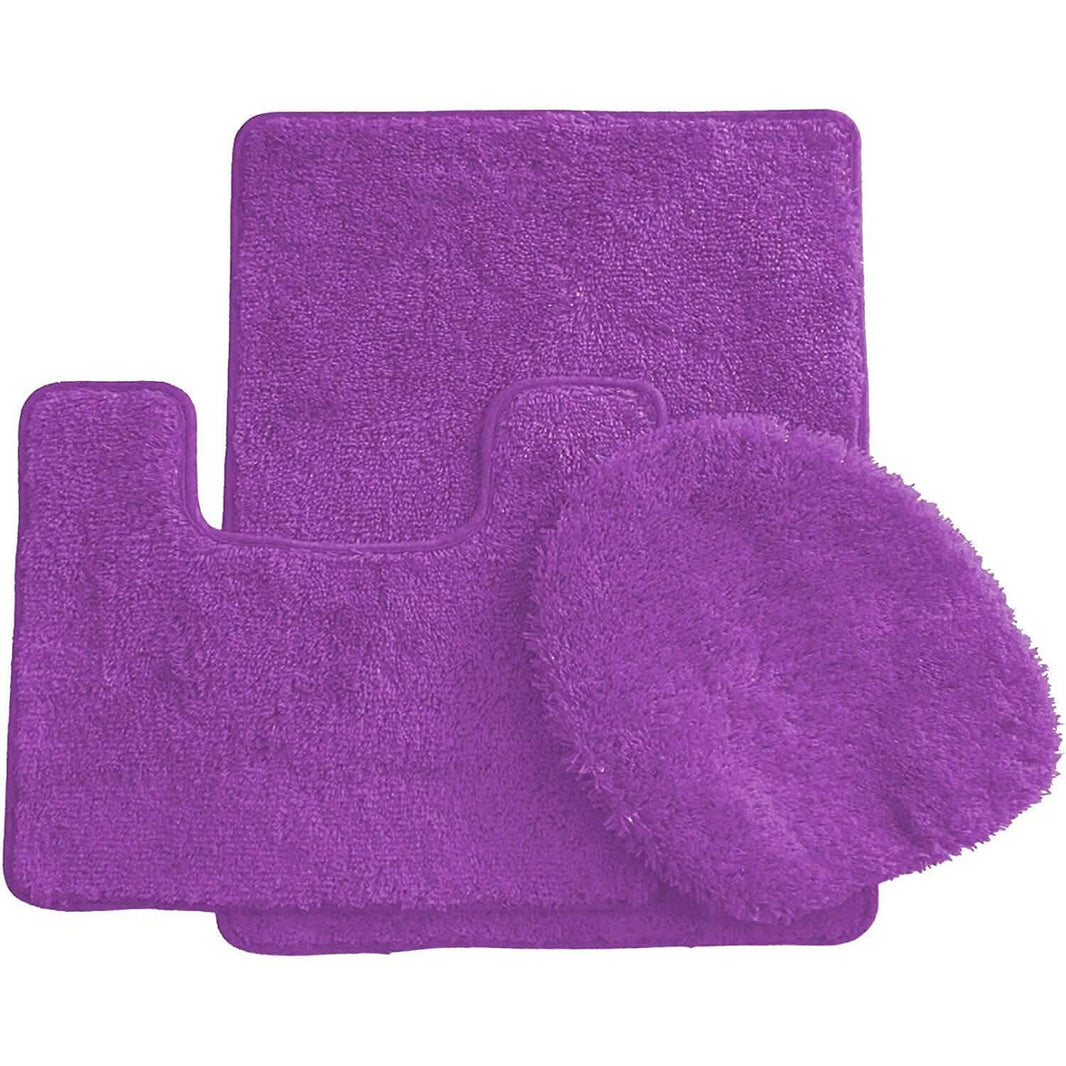 3-Piece Set: Ben&Jonah Elegant Bath Rug Set-3-Piece Set: Ben&Jonah Elegant Bath Rug Set