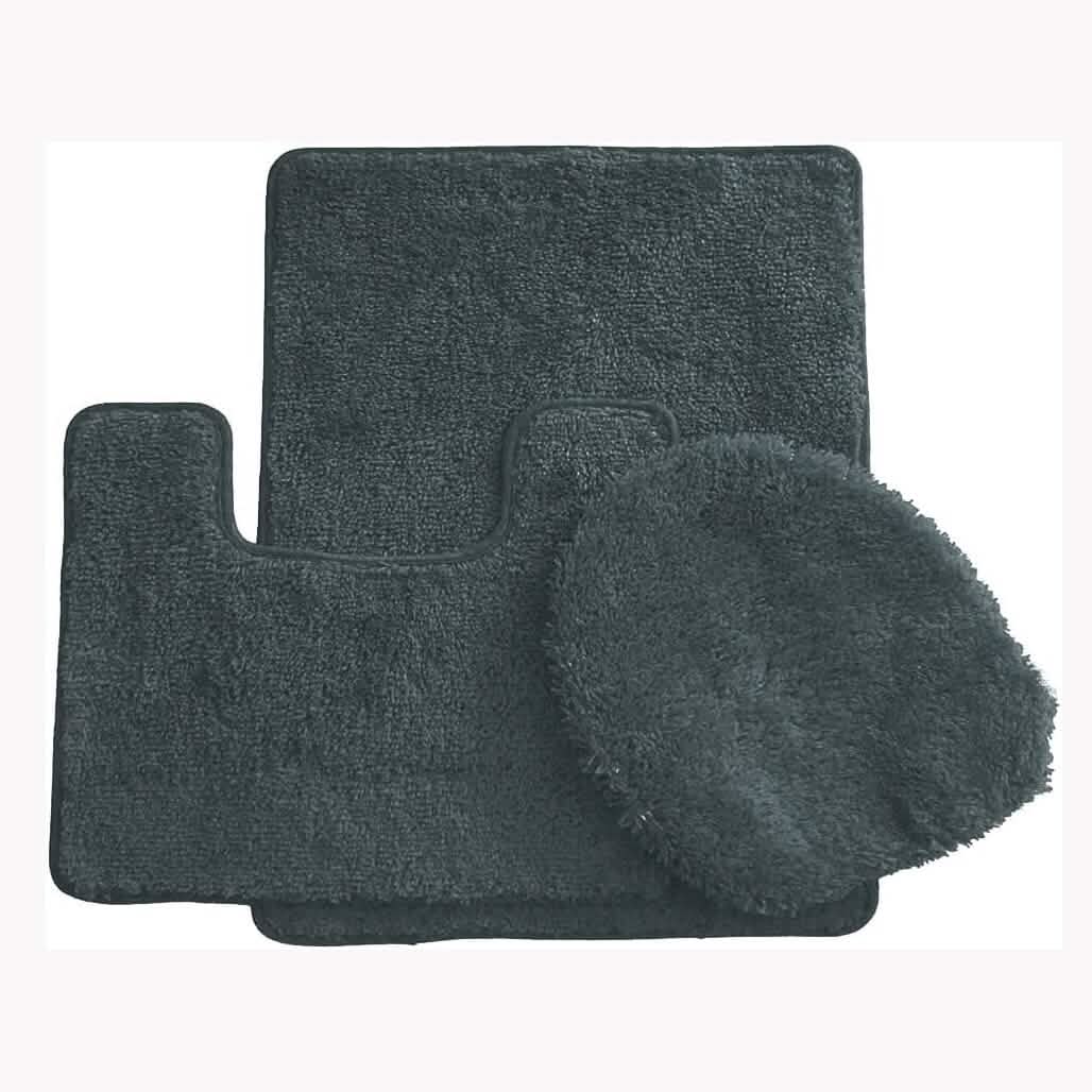 3-Piece Set: Simple Elegance by Ben&Jonah Bath Rug-3-Piece Set: Simple Elegance by Ben&Jonah Bath Rug