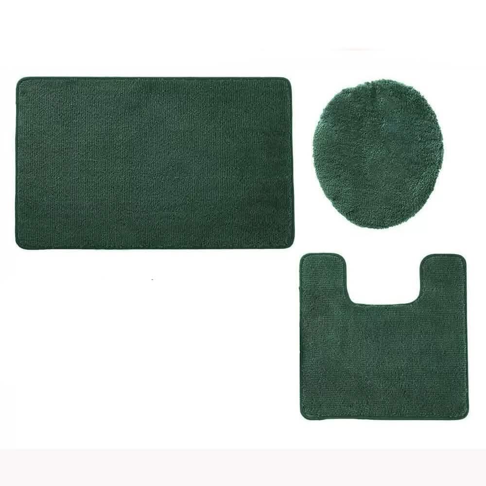 3-Piece Set: Simple Elegance by Ben&Jonah Bath Rug-3-Piece Set: Simple Elegance by Ben&Jonah Bath Rug