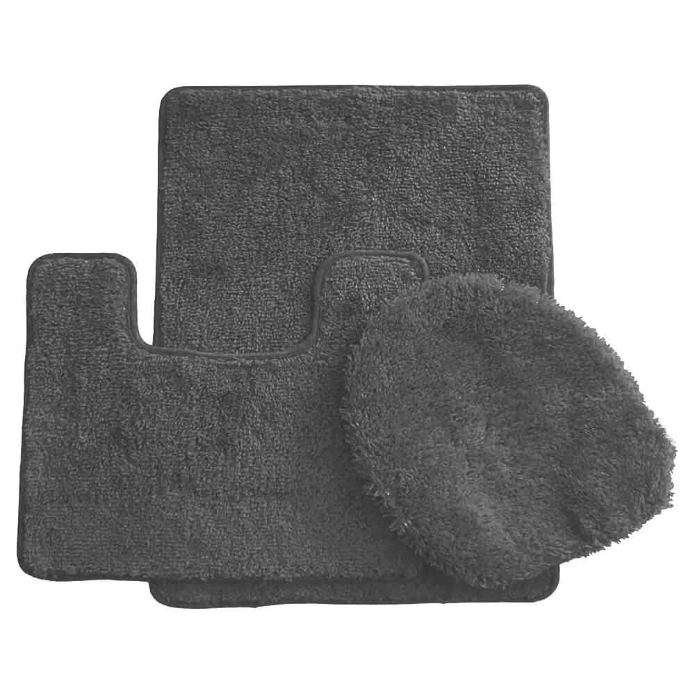 3-Piece Set: Simple Elegance by Ben&Jonah Bath Rug-3-Piece Set: Simple Elegance by Ben&Jonah Bath Rug