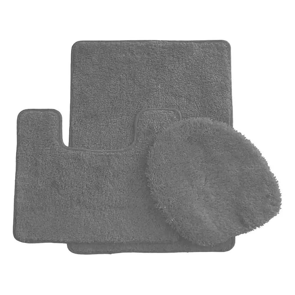3-Piece Set: Simple Elegance by Ben&Jonah Bath Rug-3-Piece Set: Simple Elegance by Ben&Jonah Bath Rug