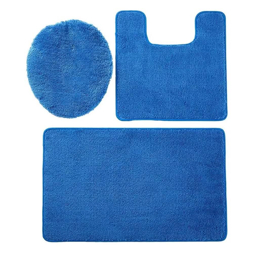 3-Piece Set: Simple Elegance by Ben&Jonah Bath Rug-3-Piece Set: Simple Elegance by Ben&Jonah Bath Rug