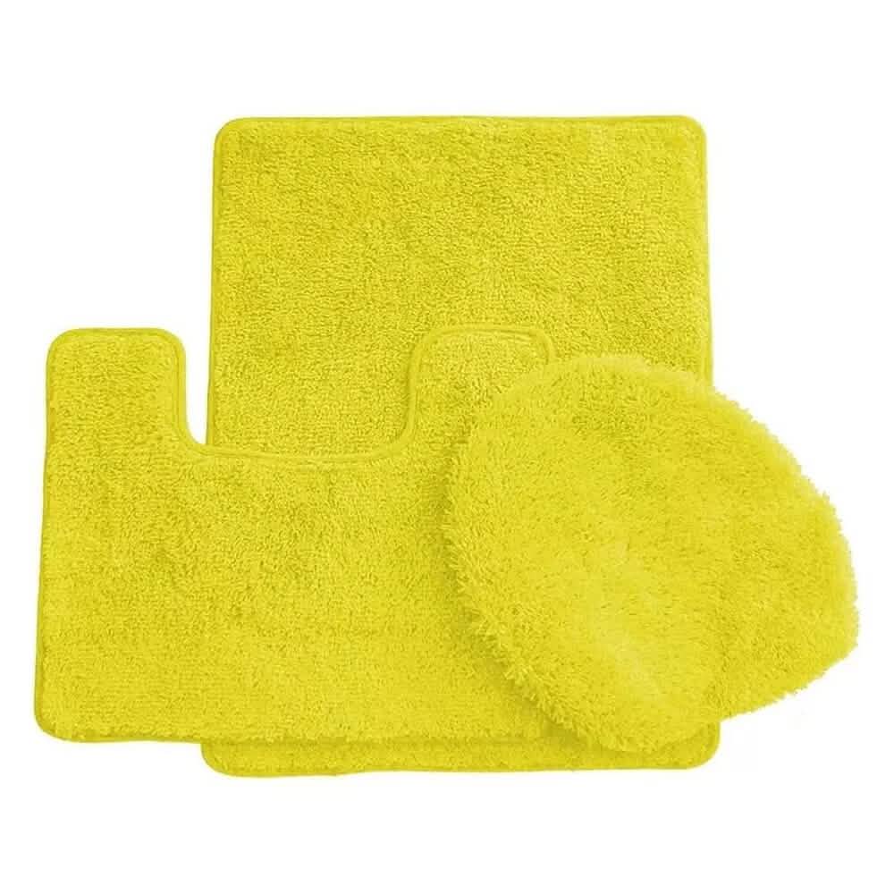 3-Piece Set: Simple Elegance by Ben&Jonah Bath Rug-3-Piece Set: Simple Elegance by Ben&Jonah Bath Rug