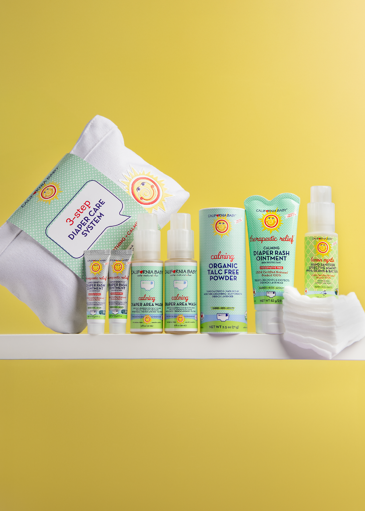 Calming™ 3-Step Diaper Care Kit-Calming™ 3-Step Diaper Care Kit
