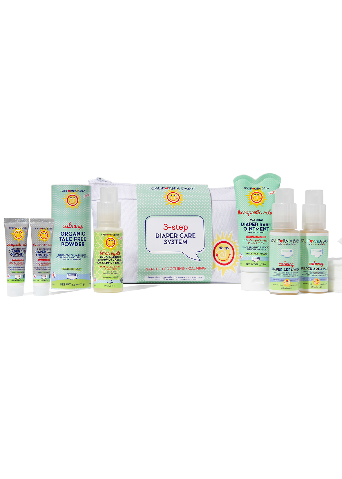 Calming™ 3-Step Diaper Care Kit-Calming™ 3-Step Diaper Care Kit