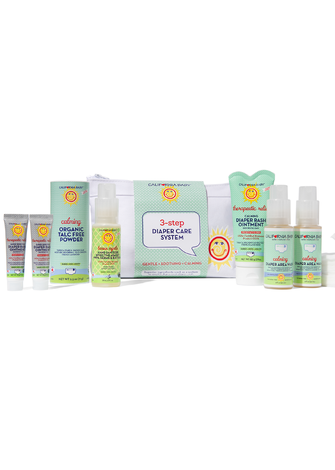 Calming™ 3-Step Diaper Care Kit-Calming™ 3-Step Diaper Care Kit