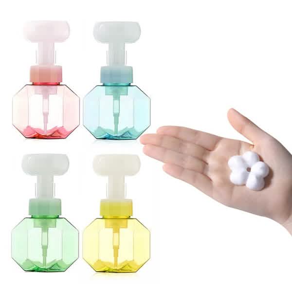 300 ML Flower Shape Liquid Soap Dispenser-300 ML Flower Shape Liquid Soap Dispenser