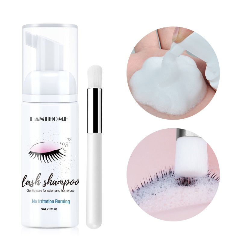 Eyelash shampoo gentle cleansing eyelash makeup remover-7410d6197b5714e7bfbbed3ed78f87d9