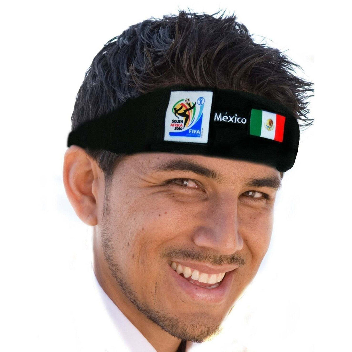 Mexico World Cup Soccer Headband – Official FIFA Licensed Retro Fan Gear-Mexico World Cup Soccer Headband – Official FIFA Licensed Retro Fan Gear