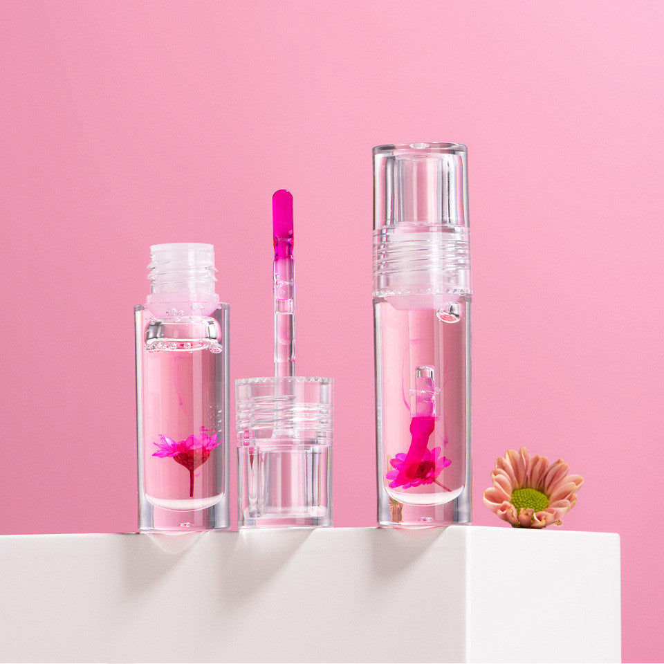 Flower Color Changing Lip Oil Moisturizing Jelly Lipgloss Clear Temperature Change Liquid Lipstick Reduce Lip Line Make Up-f7372776391bc7f7e1d2e40f2bcd6aec
