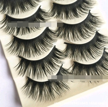 False eyelashes, thick cross section, five pairs of eyelashes-6cc9f87471d6c757177ac0bbd0db0342
