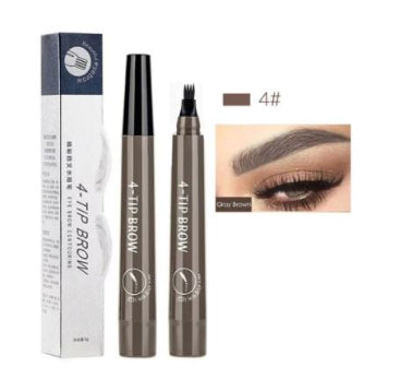 Four-headed Eyebrow Pencil Long-lasting No Blooming-43eace1cac2af396bfde25a28747ab4d